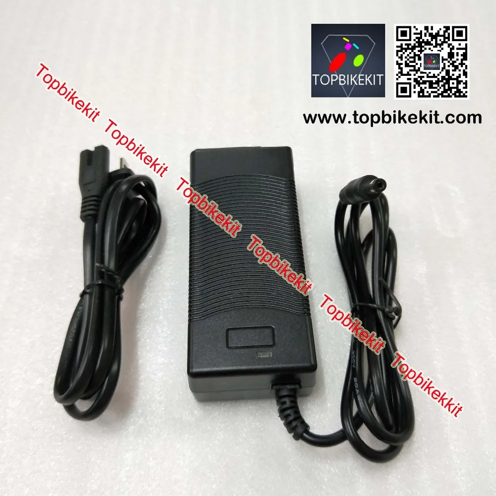 Детали для электровелосипеда литий ионное зарядное устройство 12S 50 4 V 2A 48V с 2.1DC