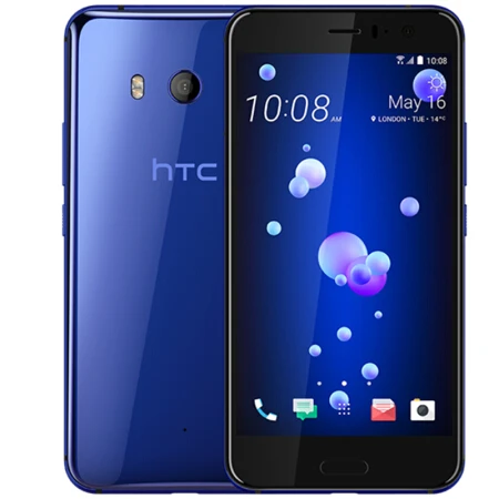 Htc U11, 64 Гб ПЗУ, 4 Гб ОЗУ, две sim-карты, разблокированный LTE Android 5,5 дюймов, 12 МП и 16 МП, Восьмиядерный процессор Snapdragon 835, NFC, отпечаток пальца, type-C