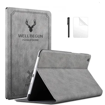 

Magnetic Matte Leather Smart case For Huawei Mediapad M3 lite 8 CPN-W09/AL00 Funda cover for Huawei m3 lite 8 case+film+pen
