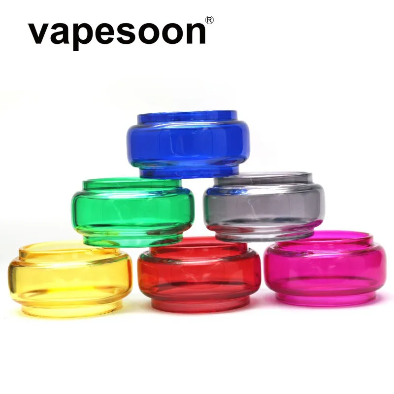 

Coloful Replacement Pyrex Bulb Glass Tube With 8.5ml for SMOK Stick V9 Max Tank Atomizer Fit Stick V9 Max Kit Fit V9Max