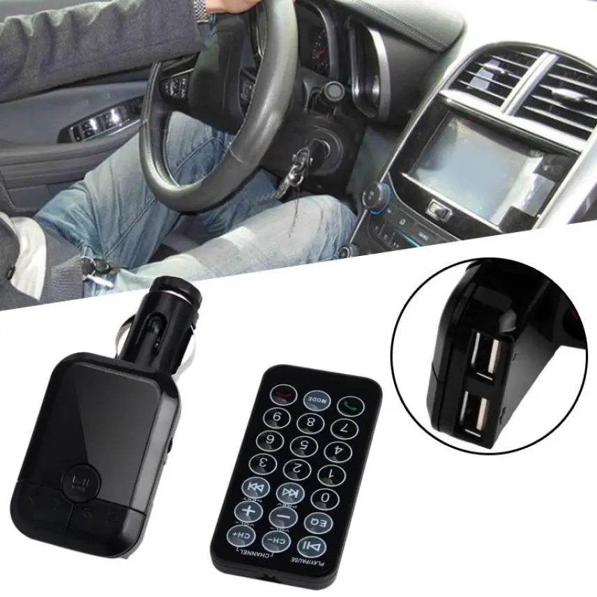 Binmer MP3 плеер S9 BT USB LCD автомобильный комплект Bluetooth fm-передатчик с громкой связью