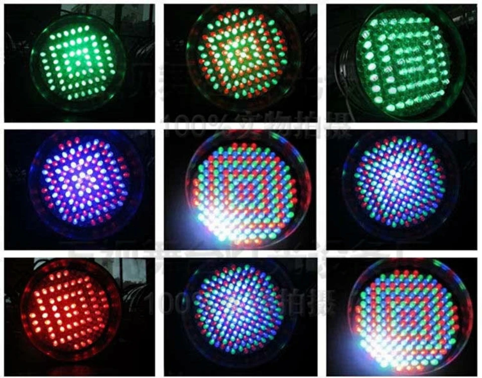 6 шт./лот LED Par Can Light 183x10 мм RGB PAR64 PAR light DMX лампа для сцены диско освещение шоу|light up