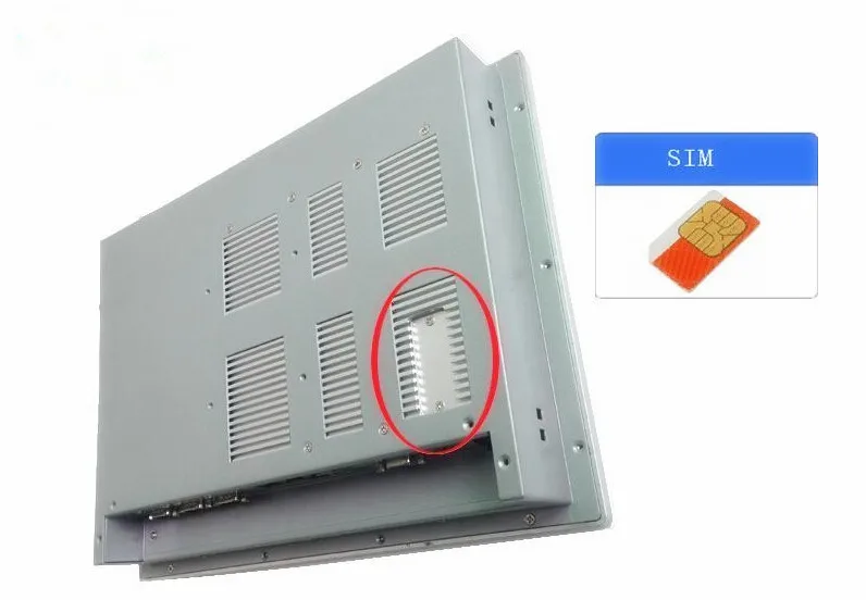 

15 inch LED backlight TFT LCD fanless mini Industrial Panel PC with 1 x PCIe Slot touch screen