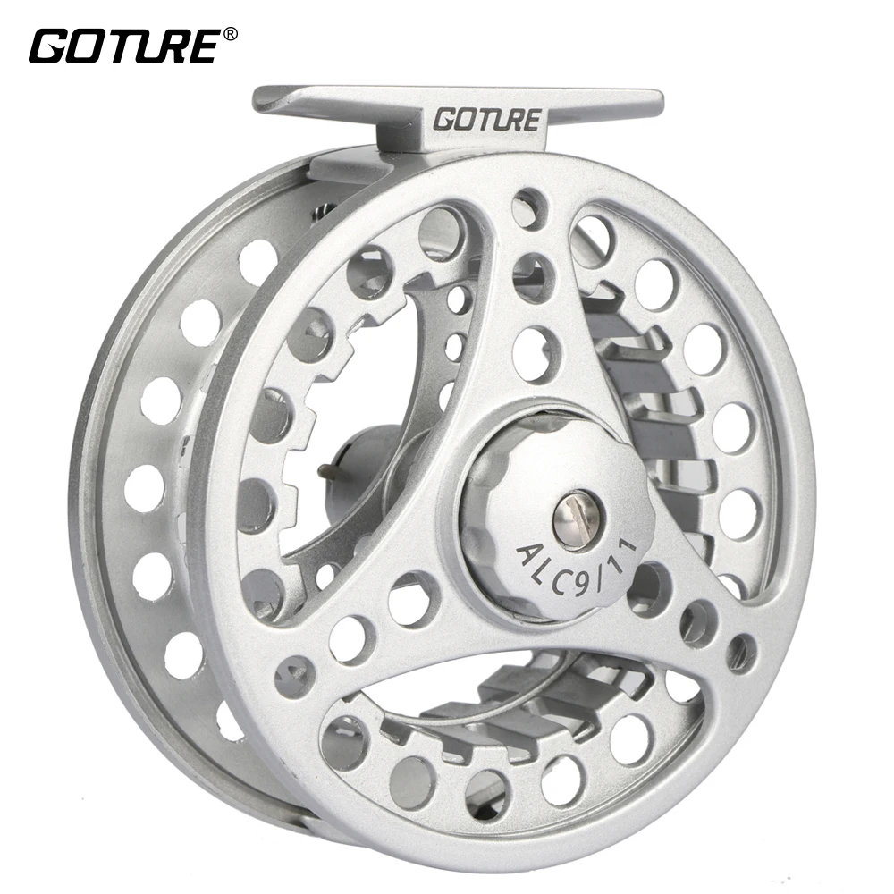 

Goture Metal Fly Fishing Reel AlC 3/4 5/6 7/8 WT 2BB+1RB 1:1 Aluminum Alloy Die Cast Left Or Right Hand Reel For Fishing Trout