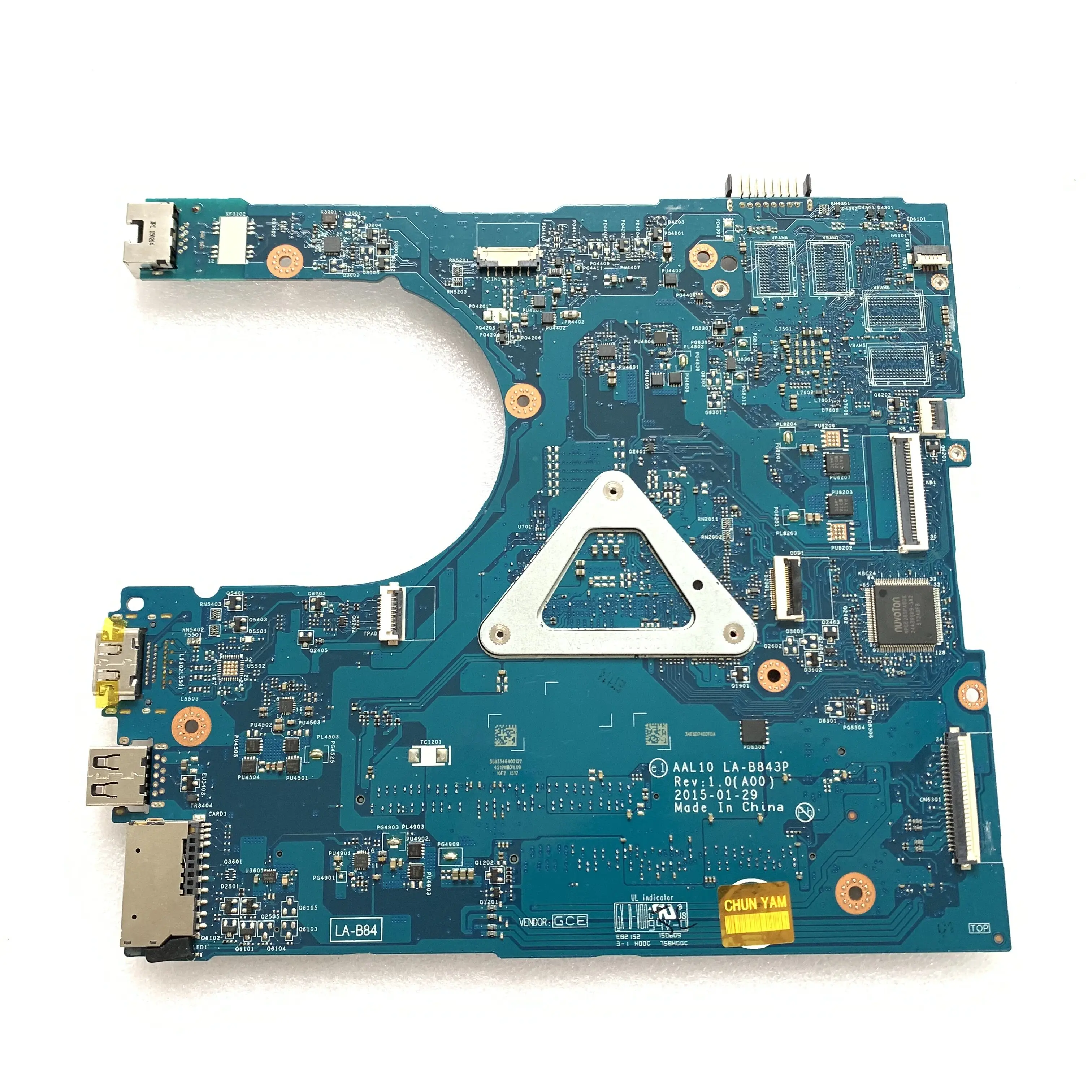 KEFU AAL10 LA-B843P REV: 1,0(A00) 3205U 920 M/1 GB для Dell INSPIRON 5458 5558 5758 Материнская плата ноутбука CN-0F0T2K F0T2K материнская плата