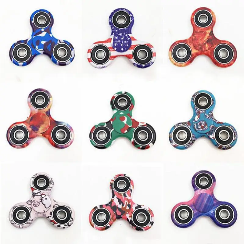 2017 Fidget Spinner Finger Spinner Tri- spinner Hand Spinner Bearing 