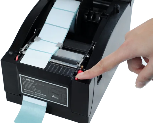 Pаспродажа Высокое качество термопринтер штрих кодов принтер этикеток с USB + последовательный + Lan интерфейс