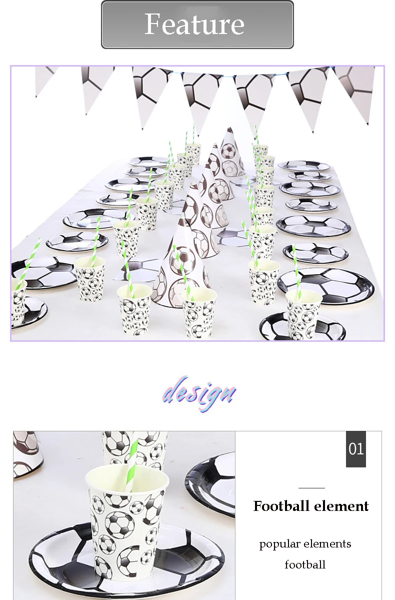 Вечерние салфетки для игры в футбол Happy Baby Shower украшения для дня рождения скатерть футбольная тематика тарелки Детские сувениры чашки тарелки вечерние принадлежности