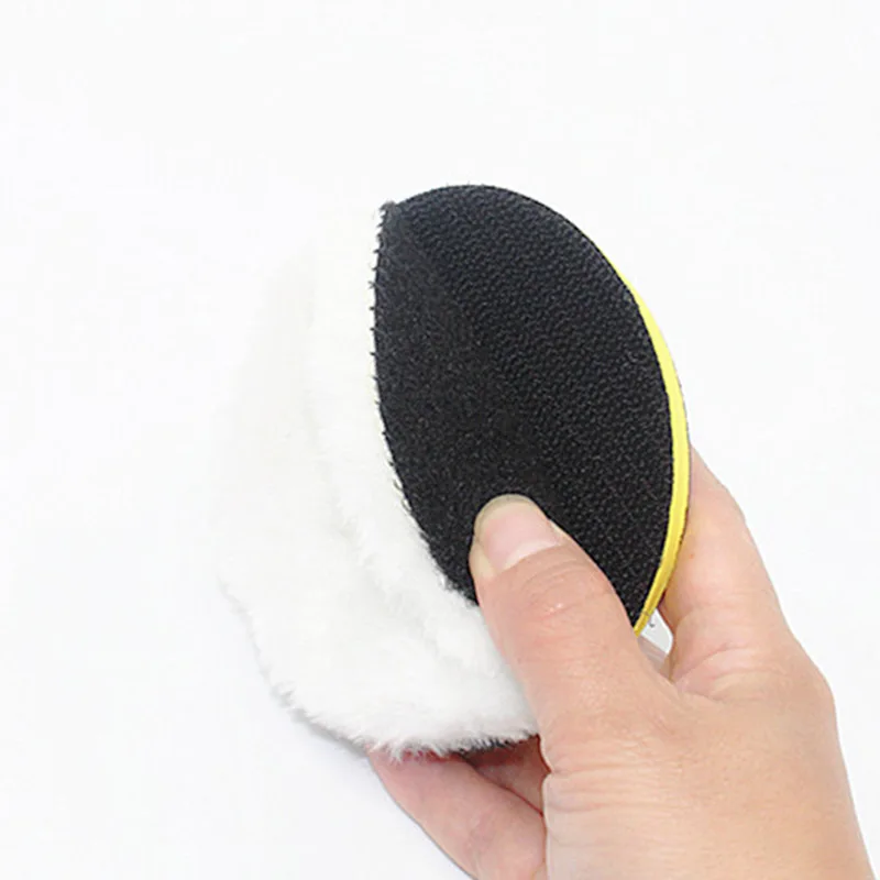 

Car Polishing Pad Waxing Artificial Wool Pads Car Paint Care 10 Pcs/Set 80mm