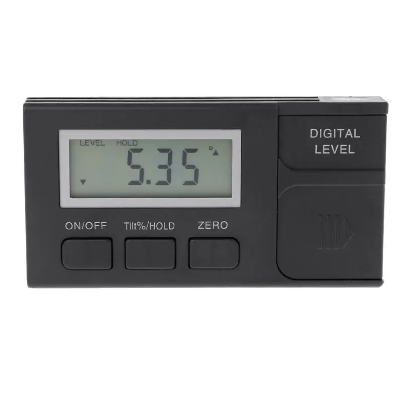 

Portable Digital Level Box 4*90 Degree 360Degree 0.05Degree Mini Protractor Angle Finder Inclinometer with Magnetic