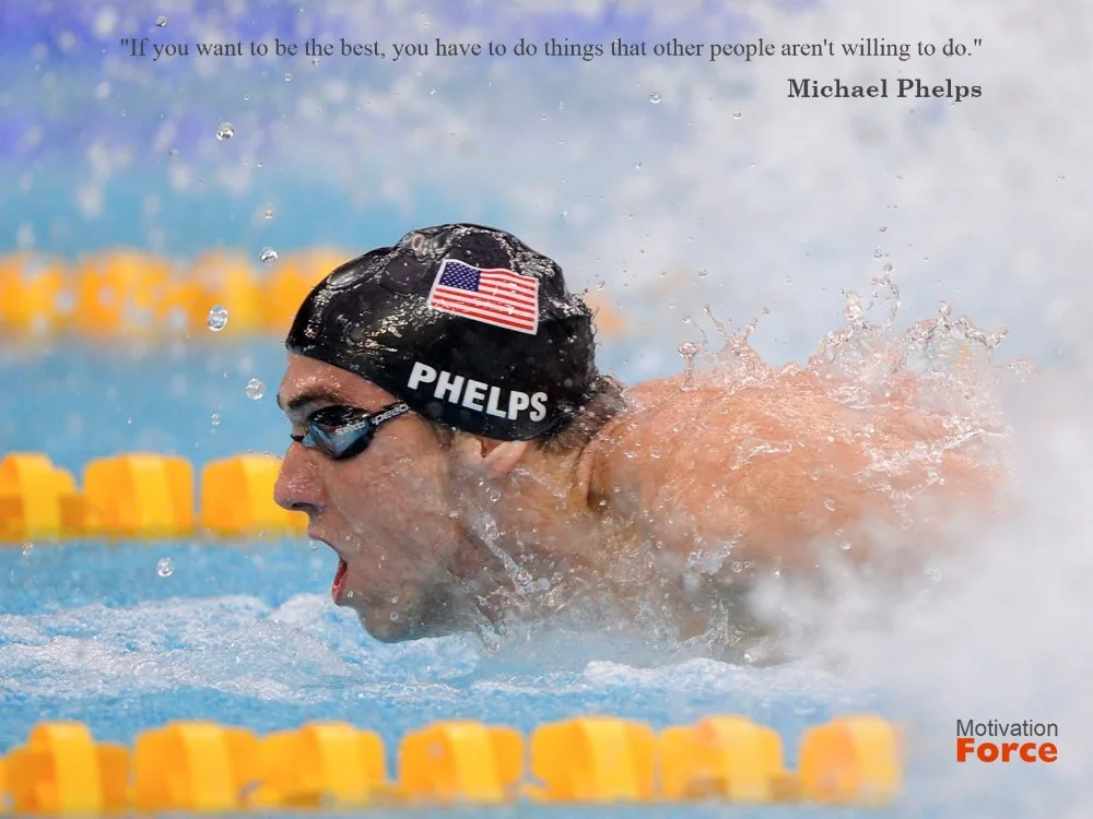 Qunexc 24X36 INCH / ART SILK POSTER / Michael Phelps Poster family silk