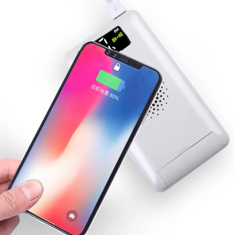 Многофункциональное 3 в 1 QI Беспроводное зарядное устройство power Bank для iPhone X XS Max XR портативное быстрое зарядное устройство для Bluetooth наушников