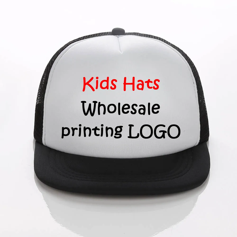 Factory Wholesale Kids Caps Custom Printing LOGO Summer Hip hop Hat