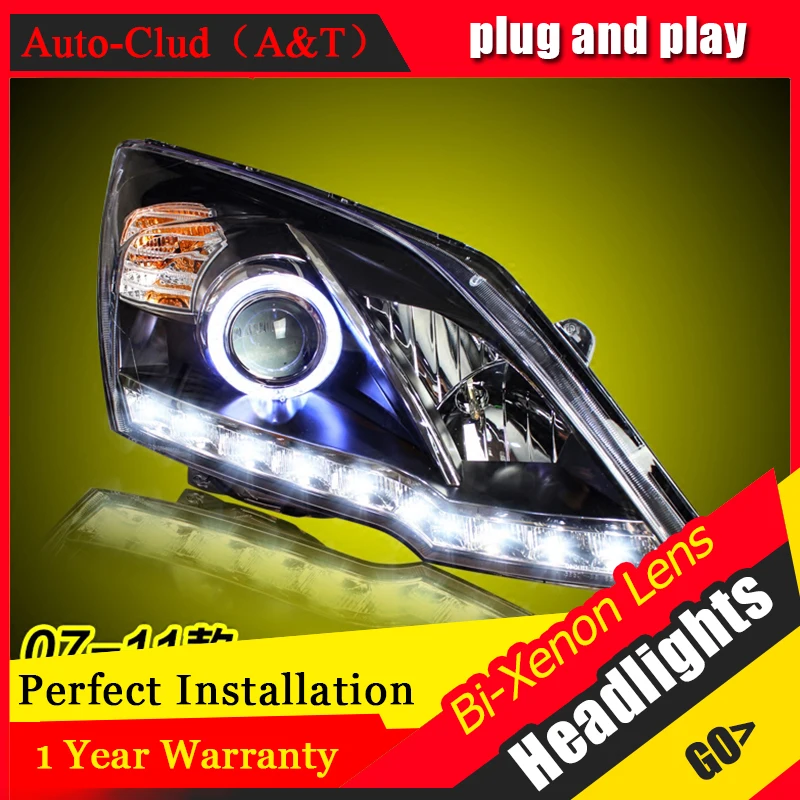 Car Styling For Honda CRV led headlights 2007 2011 For CRV head lamp