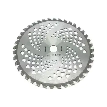 

40T Carbide Blade For Brush Cutter Strimmer Accs 25.4mm Bore Diameter 10 inch
