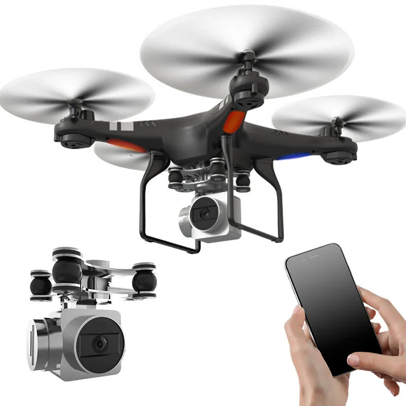 

New RC Drone with HD 5MP Camera Altitude Hold One Key Return/Landing/Take Off Headless Mode 2.4G RC Quadcopter Drone