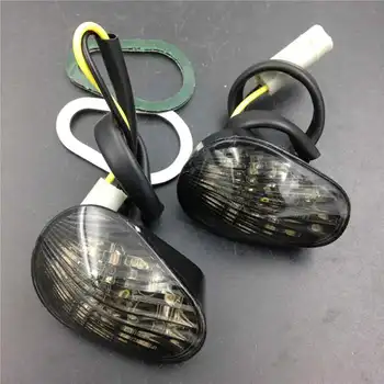 

For 2003-2008 04 05 YAMAHA YZF R1 R6 / 2006-2007 YZF-R6S Motorcycle Bike Euro LED Flush Mount Turn Signal Light