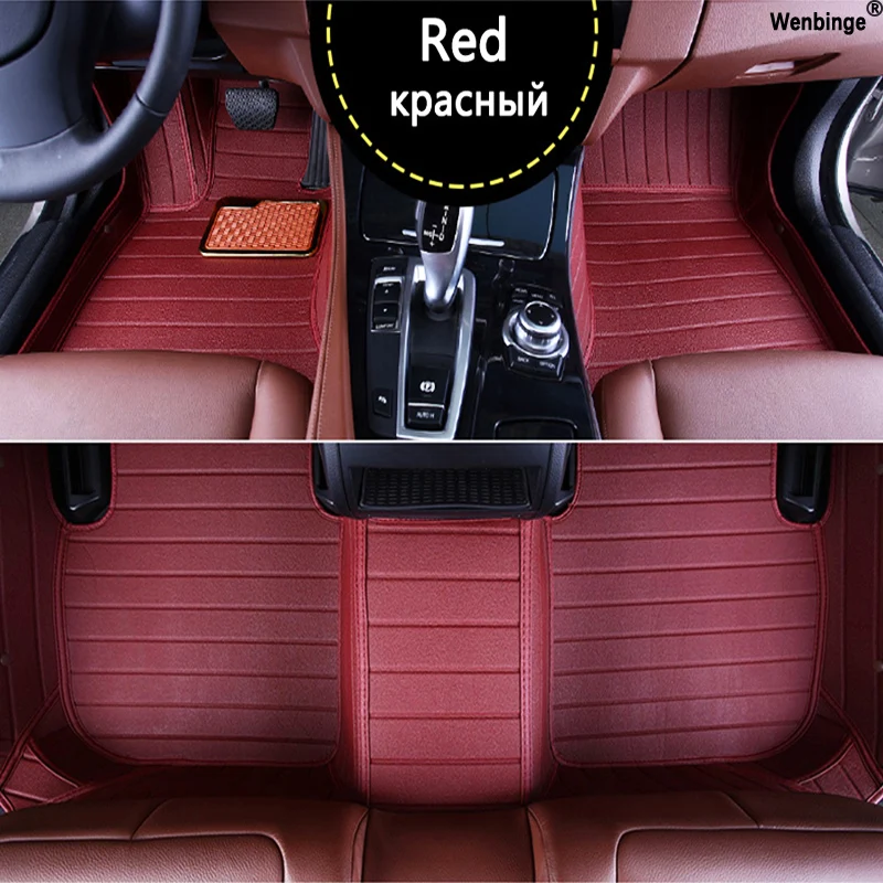 Custom car floor mats for Mini COUNTRYMAN COUPE PACEMAN CLUBMAN CABRIO ROADSTER car accessorie