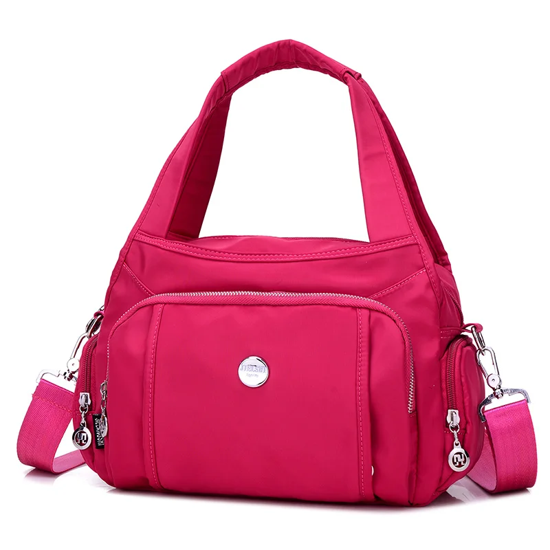 DIZHIGE брендовая модная женская сумка, однотонные высококачественные сумки через плечо для женщин, Большая вместительная водонепроницаемая сумка на плечо для женщин