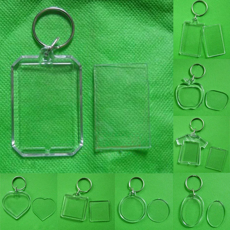 DIY Алмазная мозаика для вышивки кольцо ключей разделенные кольца прозрачная