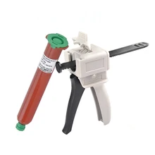 УФ Клеевой пистолет LOCA Жидкий оптический прозрачный клееевой пистолет шприц инъекции AB Клей 50 мл стиль для ремонта мобильного ЖК-экрана