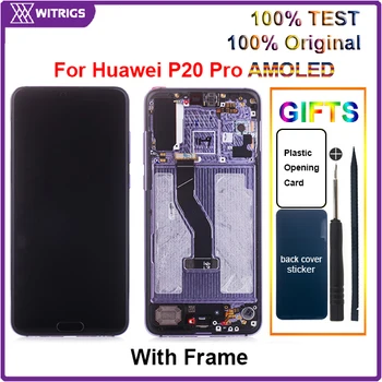 

Witrigs for Huawei P20 Pro LCD Display Touch Screen Digitizer Assembly with Frame Replacement