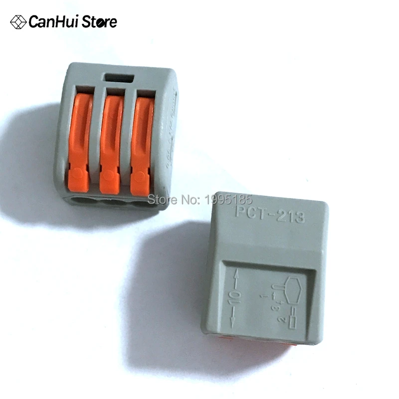 10 шт. 222 412 стандарта детской яркости USB коннектор для проводов Клеммная колодка PCT