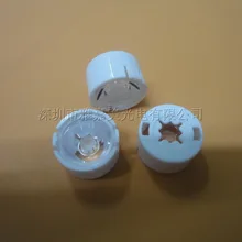 XP-G2 LED объектив Диаметр 13.1 мм 15 градусов гладкая поверхность центральное отверстие матовые кри-xpe объектив, 3535 объектив(с подставкой