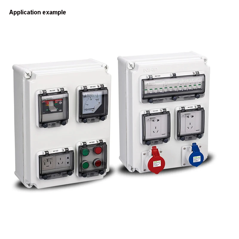 

waterproof transparent panel meter cover perspective window protect cover shield cabinet safety mask