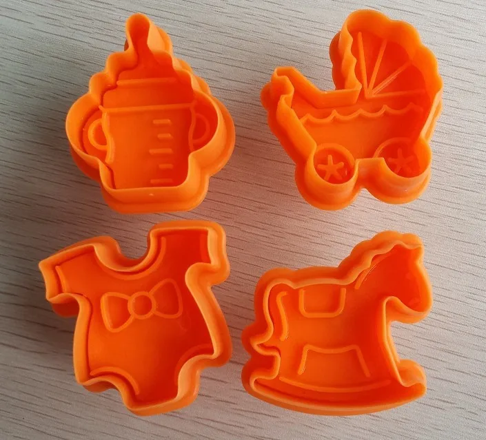 

4PCS/set Baby furniture shape / cake / Cookie Mold / die manual work bakeware cake tool 020053
