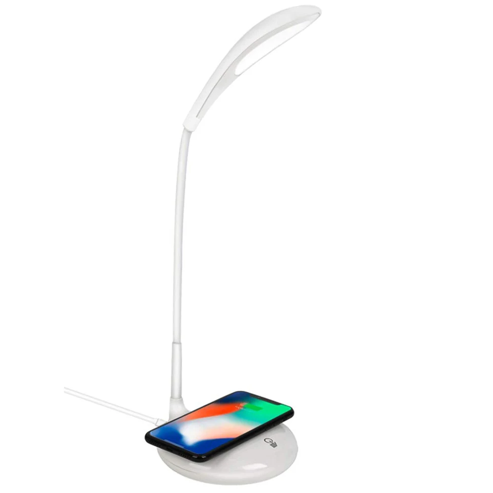 

New Hot LED Desk Lamp with Wireless Charging Function Adjustable 3 Brightness Levels Eye-caring Table Lamps