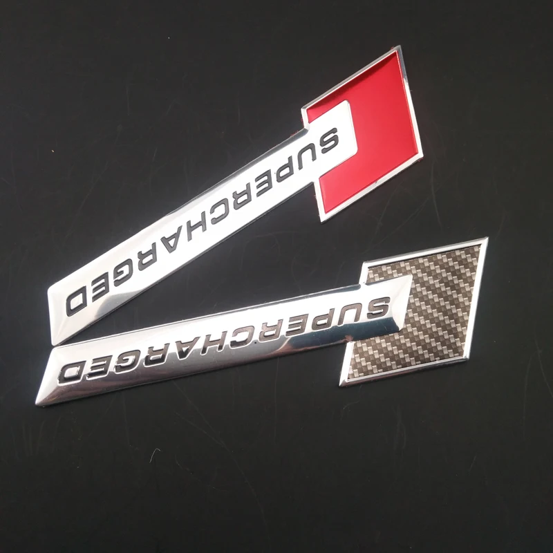 

3D Metal Racer SuperCHARGED Car Shape Badge Sticker for Ford Buick Regal Lacrosse Excelle GT/XT/GL8/ENCORE/Enclaves