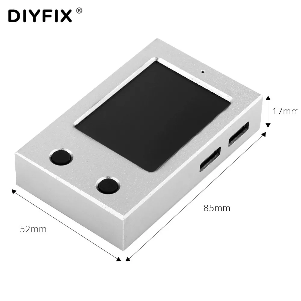 DIYFIX тестер батареи для iPhone X 8 8P 7 7P 6 6P 6S 6SP 5 5S 4 4S для iWatch S1 S2 для iPad Проверка батареи ключ Ясный цикл