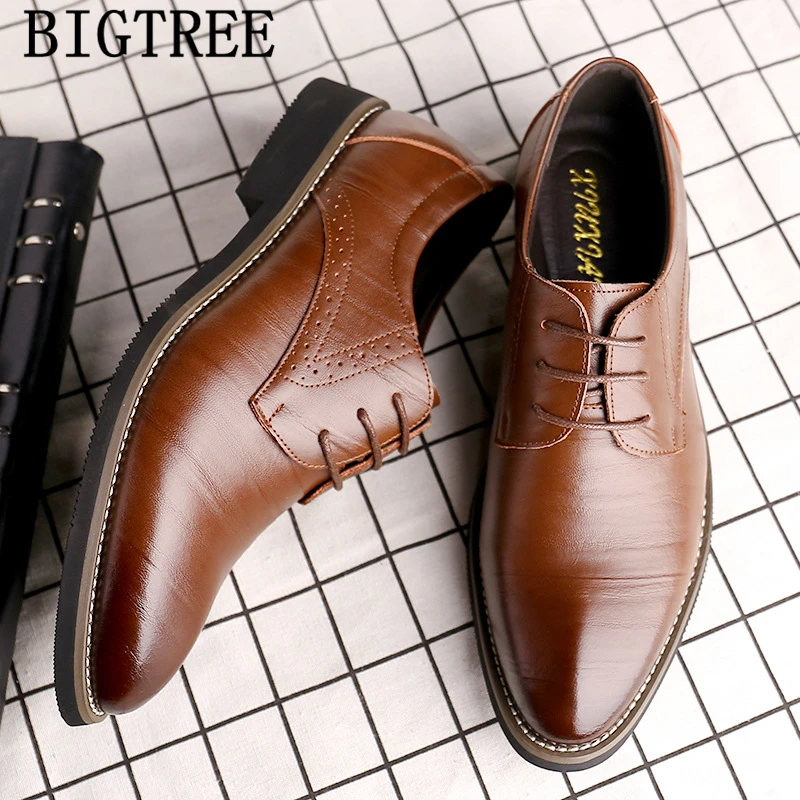 

men's dress shoes 2019 oxford shoes men elegant coiffeur formal shoes men genuine leather luxury brand zapatos charol hombre