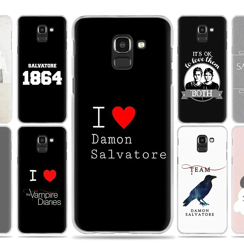

The Vampire Diaries Salvatore 1864 Case Cover for Samsung Galaxy J7 J5 J8 J6 J4 J3 J2 Plus Prime 2017 2018 2016 J8+ J6+ J4+ Capa