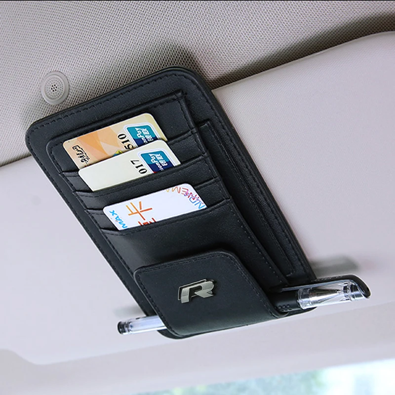 

For Sun Visor holder For VW Volkswagen Passat B6 B7 Tiguan Jetta MK5 MK6 CC EOS Golf 5 6 7 Auto Accessories