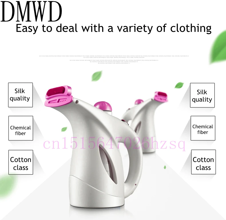DMWD Портативный Утюг отпариватель для одежды ручной отпариватель для одежды Чистый паровой мини-Утюг для стерилизации пыли отпаривание лица