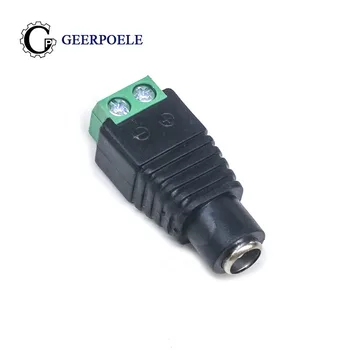 

5 pcs/lot DC 5.5*2.1MM Female Plug 12V 10A Solderless Converter Connectors Jack Socket Female Mount Plug Adapter