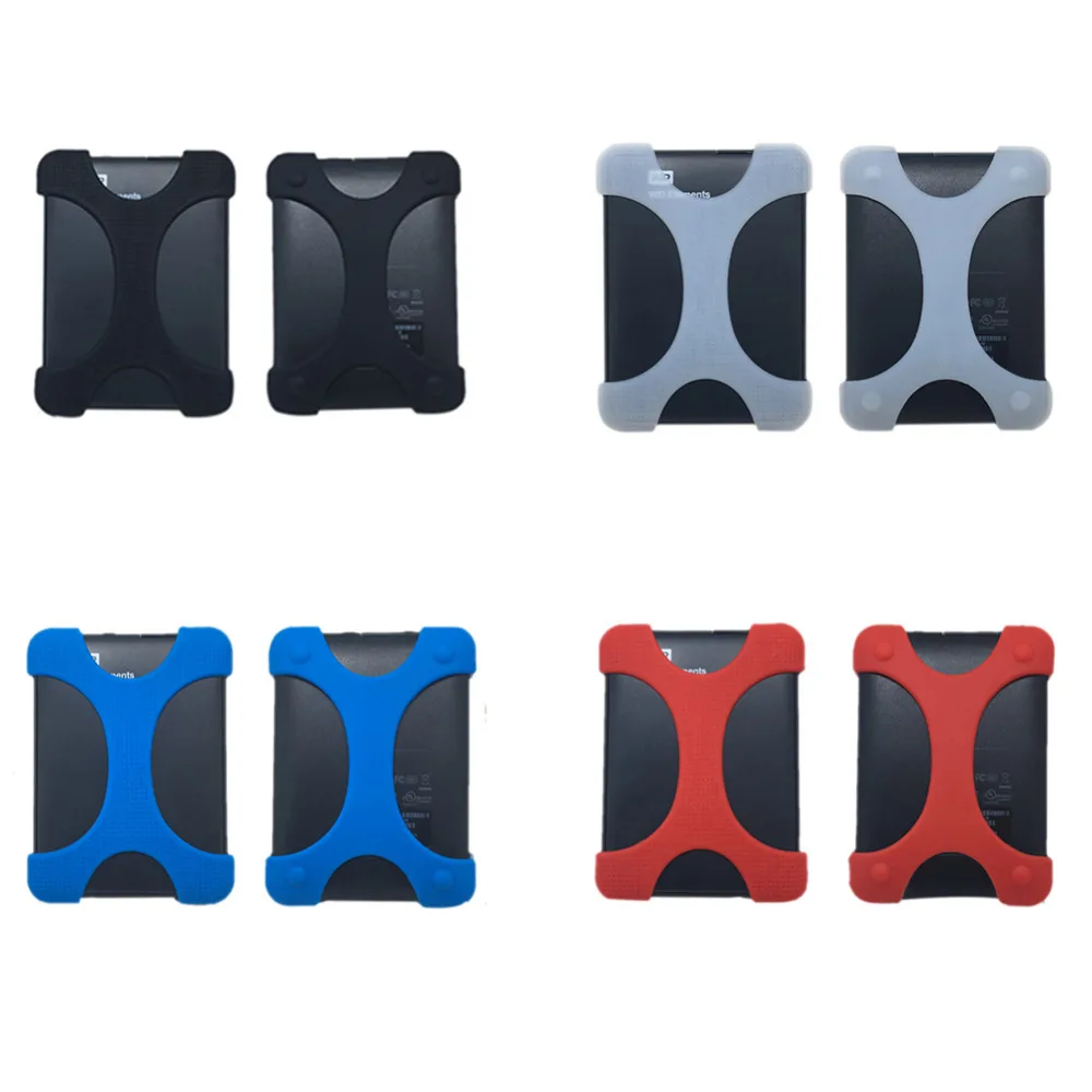 

New Silicone Case Cover Protector for 2.5 inch HDD HD Hard Drive Disk Case Cover