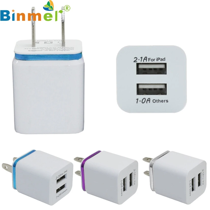 

Factory price Hot Selling High Quality Home Travel Dual Port AC USB Wall Charger for iPhone for Samsung Galaxy Drop Shipping Jan