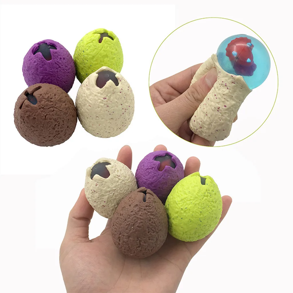 

Novelty squeeze toys Squeeze venting dinosaur egg venting ball Decompression Funny novelty toy Z328