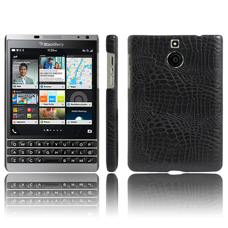 Новое поступление, чехол для BlackBerry Passport Silver Edition, Роскошный Ретро чехол из крокодиловой кожи для BlackBerry Passport, чехол для телефона