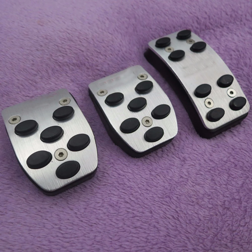 DEE Car Accessories Non slip For mazda 3 AT/MT Aluminum Alloy Brake Clutch Accelerator Pedal Pedale Pads Covers Stickers Styling |