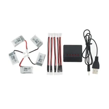 JJRC H36 Battery 150Mah Battery And 5 in 1 Balance Charger set Fit for JJRC H36 Eachine E010 RC quadcopter Nano Drone