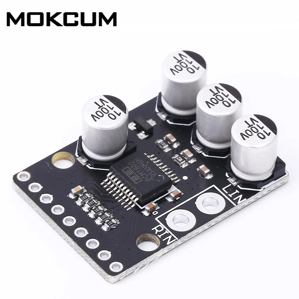 

24Bit Audio Stereo A/D Converter ADC Decoder Amplifier Player Board single-chip stereo analog-to-digital converter module