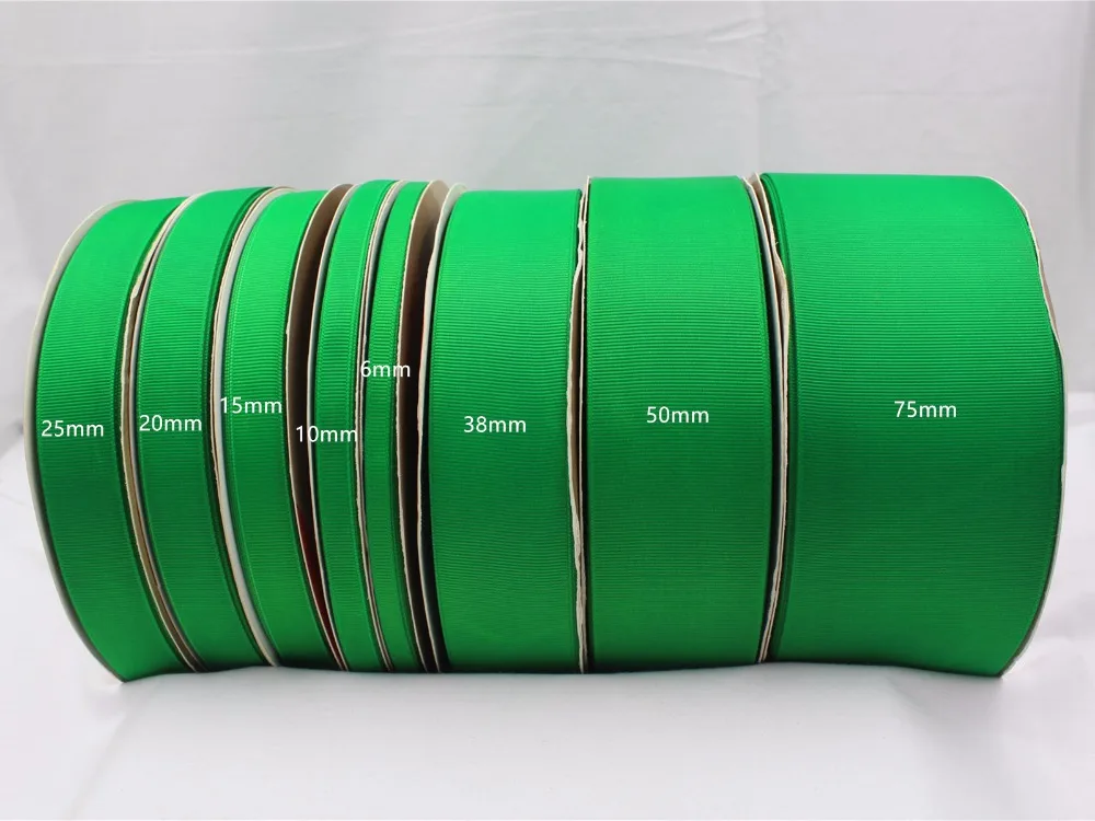 16609 0019 (6 10 15 20 25 38 50 75 мм) ярдов/Твердые ленты печатных grosgrain Свадебные аксессуары DIY