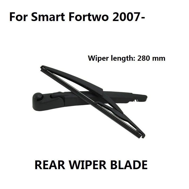 

FOR MERCEDES FOR SMART FORTWO REAR WIPER ARM AND BLADE SET 2007- NEW
