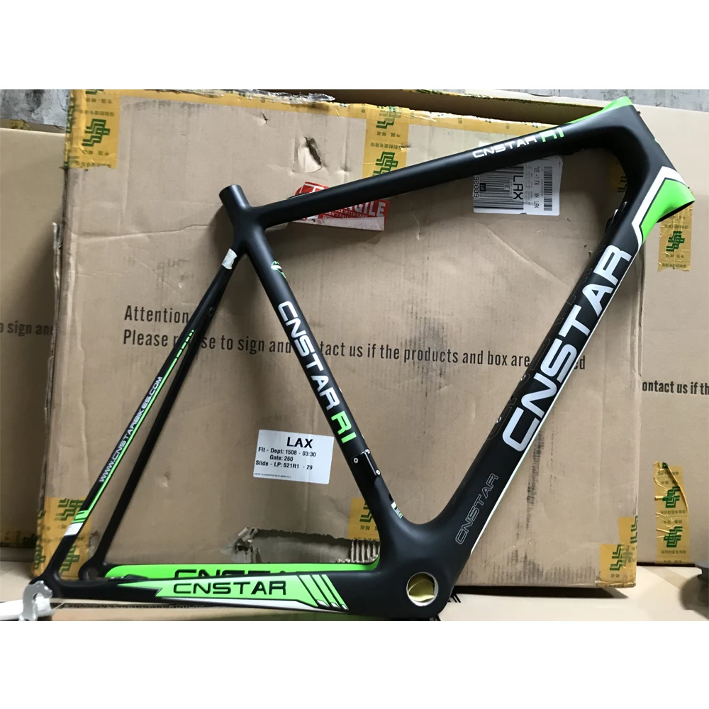 Best Free shipping 2017 DengFu Di2 carbon road bike frame UD matt 58cm FM011 3