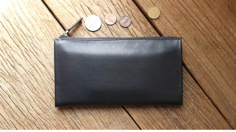 Для мужчин кошелек натуральная кожа люксовый бренд мужской молния кошельки телефон кошельки портмоне изменения деньги сумка длинные