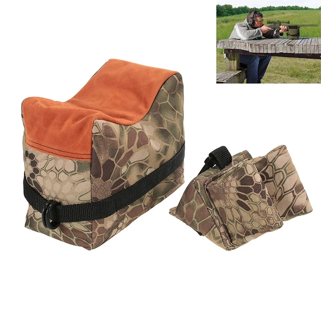 US $7.40 Hunting Gun Accessories Military Front & Rear Gun Bag Unfilled Rifle Support Bag Outdoor Sniper Sho